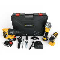 Набір 3в1 Instrumentop 36V Перфоратор DCH133NT, Шуруповерт DCD996 та Болгарка DCG409